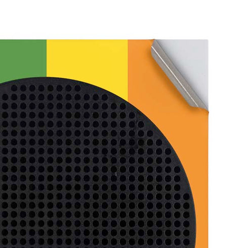 Vertical Rainbow Flag Xbox Series S Console Skin
