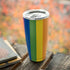 Vertical Rainbow Flag Yeti 20oz Tumbler Skin