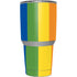 Vertical Rainbow Flag Yeti 30oz Rambler Tumbler Skin