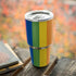 Vertical Rainbow Flag Yeti 30oz Rambler Tumbler Skin