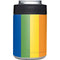 Vertical Rainbow Flag Yeti Colster Can Insulator Skin