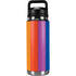 Vertical Rainbow Flag YETI Rambler 26oz Bottle Skin