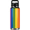 Vertical Rainbow Flag YETI Rambler 36oz Bottle Skin