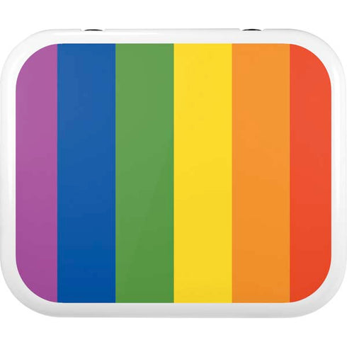 Vertical Rainbow Flag YETI Roadie 24 Hard Cooler Skin