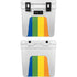 Vertical Rainbow Flag YETI Roadie 24 Hard Cooler Skin