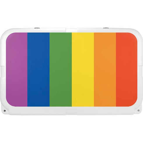 Vertical Rainbow Flag YETI Tundra 45 Hard Cooler Skin