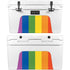 Vertical Rainbow Flag YETI Tundra 45 Hard Cooler Skin