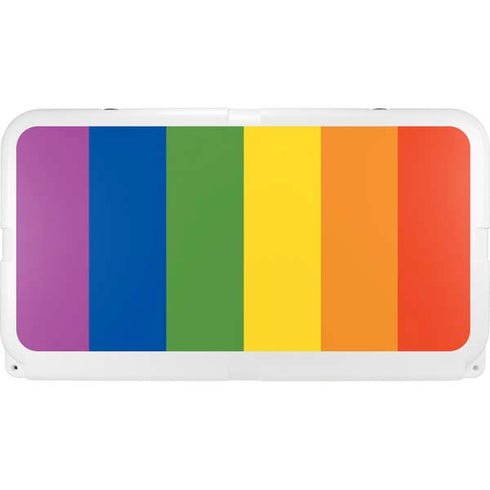 Vertical Rainbow Flag YETI Tundra 65 Hard Cooler Skin