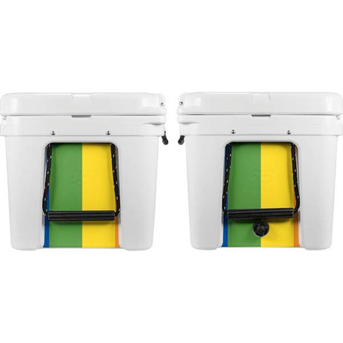 Vertical Rainbow Flag YETI Tundra 65 Hard Cooler Skin