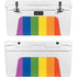 Vertical Rainbow Flag YETI Tundra 75 Hard Cooler Skin