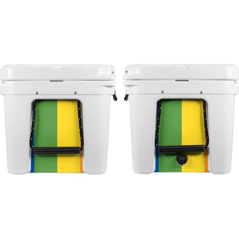 Vertical Rainbow Flag YETI Tundra 75 Hard Cooler Skin