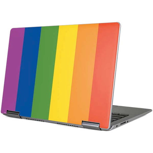 Vertical Rainbow Flag Yoga 710 14in Skin