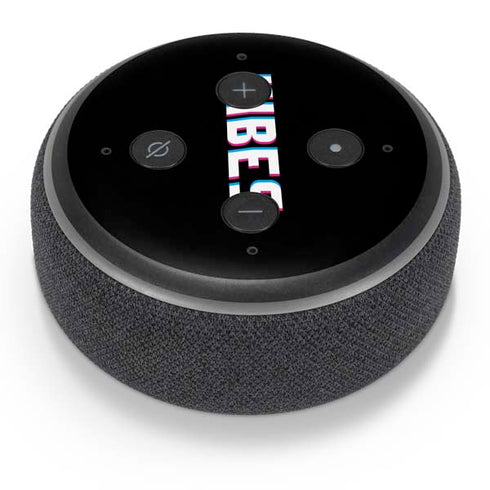 Vibes Rasta Amazon Echo Dot Skin