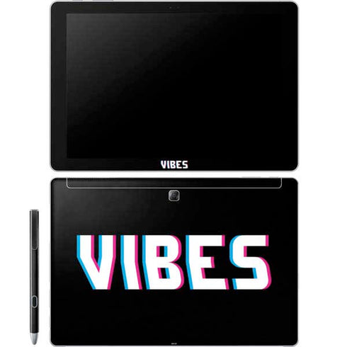 Vibes Rasta Galaxy Book 12in Skin