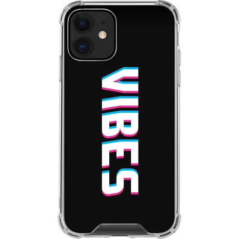 Vibes Rasta iPhone 12 Clear Case