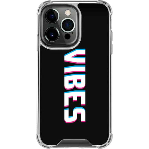 Vibes Rasta iPhone 14 Pro Clear Case