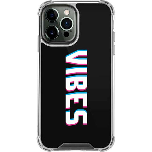 Vibes Rasta iPhone 14 Pro Max Clear Case
