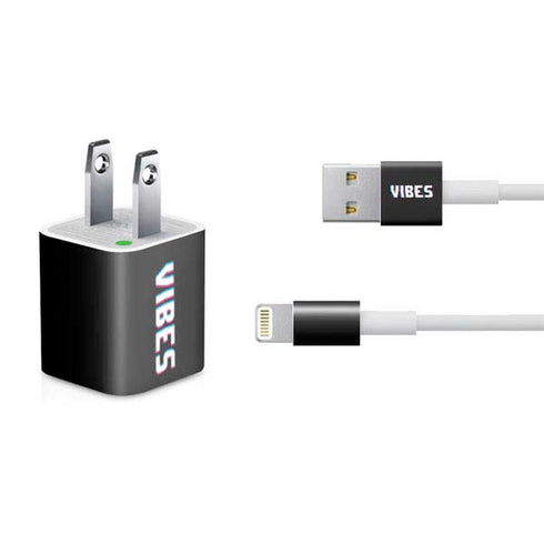 Vibes Rasta iPhone Charger (5W USB) Skin