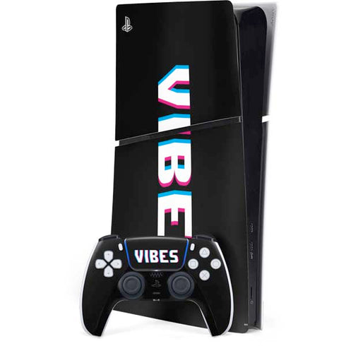 Vibes Rasta PS5 Slim Digital Edition Console Skin