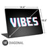 Vibes Rasta Universal Laptop 18in (14.6 x 10.6in) Skin