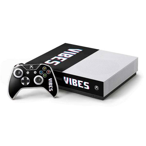 Vibes Rasta Xbox One S Console and Controller Bundle Skin