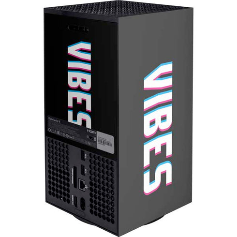Vibes Rasta Xbox Series X Console Skin