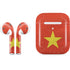 Vietnam Flag Distressed Apple AirPods 2 Skin