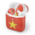 Vietnam Flag Distressed Apple AirPods 2 Skin
