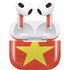 Vietnam Flag Distressed Apple AirPods (3rd Gen 2021) Skin