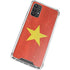 Vietnam Flag Distressed Galaxy A32 5G Clear Case