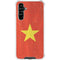 Vietnam Flag Distressed Galaxy A54 5G Clear Case