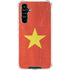 Vietnam Flag Distressed Galaxy A54 5G Clear Case