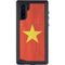 Vietnam Flag Distressed Galaxy Note 10 Waterproof Case