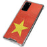Vietnam Flag Distressed Galaxy Note20 5G Clear Case