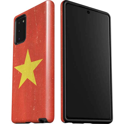 Vietnam Flag Distressed Galaxy Note20 5G Pro Case