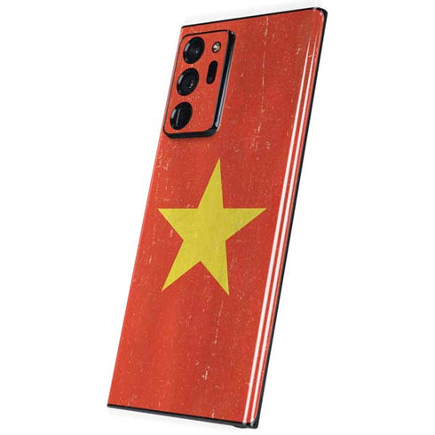 Vietnam Flag Distressed Galaxy Note20 Ultra 5G Skin
