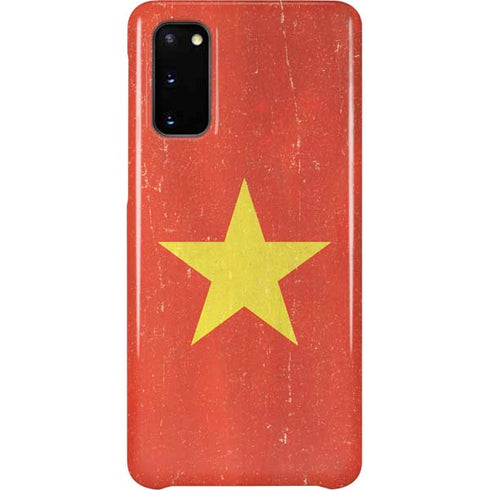Vietnam Flag Distressed Galaxy S20 Lite Case
