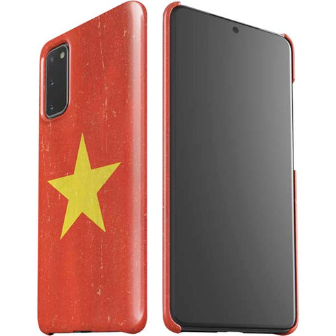 Vietnam Flag Distressed Galaxy S20 Lite Case