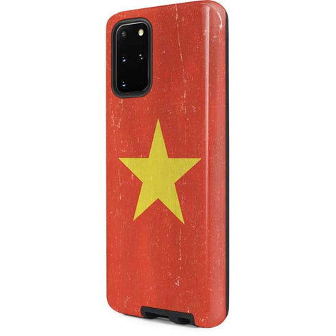 Vietnam Flag Distressed Galaxy S20 Plus Pro Case