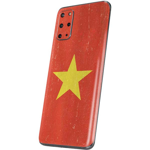 Vietnam Flag Distressed Galaxy S20 Plus Skin