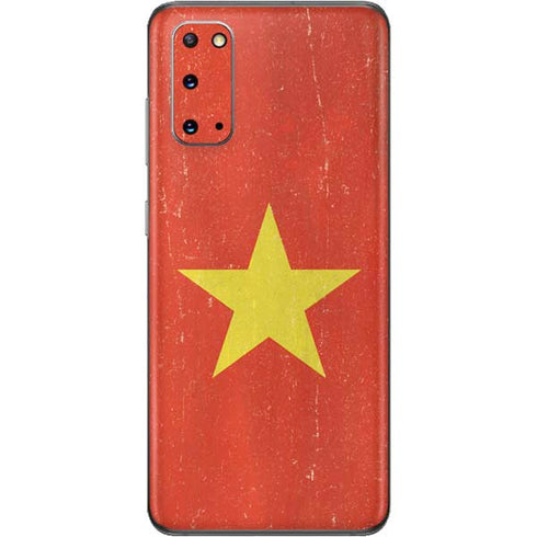 Vietnam Flag Distressed Galaxy S20 Skin