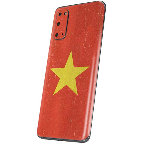 Vietnam Flag Distressed Galaxy S20 Skin