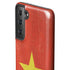 Vietnam Flag Distressed Galaxy S21 FE Pro Case