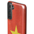 Vietnam Flag Distressed Galaxy S21 Plus 5G Pro Case