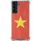 Vietnam Flag Distressed Galaxy S22 Clear Case