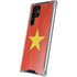 Vietnam Flag Distressed Galaxy S22 Ultra Clear Case