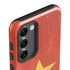 Vietnam Flag Distressed Galaxy S23 Plus Pro Case