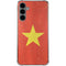 Vietnam Flag Distressed Galaxy S24 Plus Clear Case