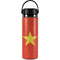 Vietnam Flag Distressed Hydro Flask 20oz Wide Mouth Skin