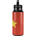 Vietnam Flag Distressed Hydro Flask 32oz Wide Mouth Skin